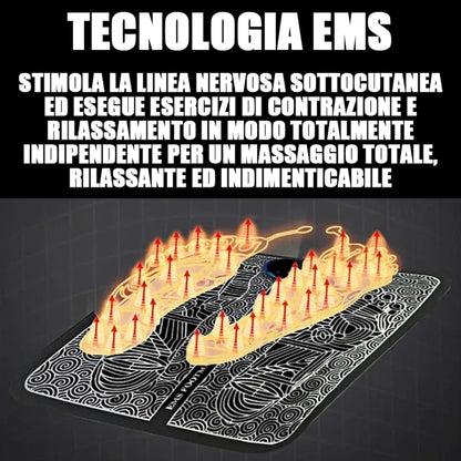 Massaggiatore plantare EMS senza fili
